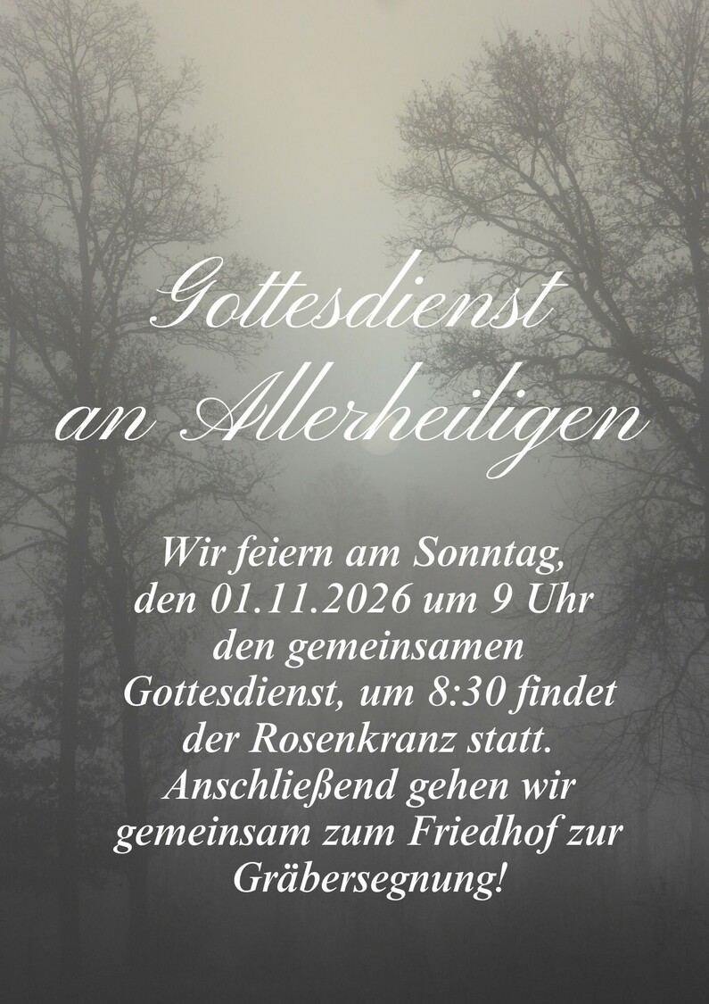 aushang friedhof allerheiligen 2026