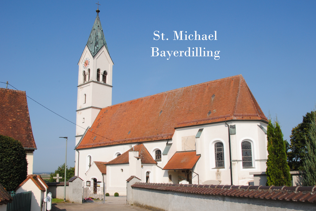 Pfarrkirche Bayerdilling mitText