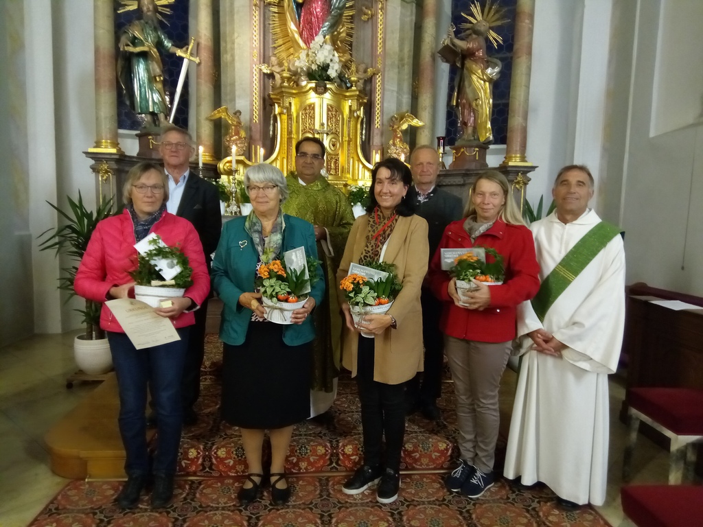 2022.09.17 Verabschied. Mesnerinnen Ehrung Kirchenreinigung