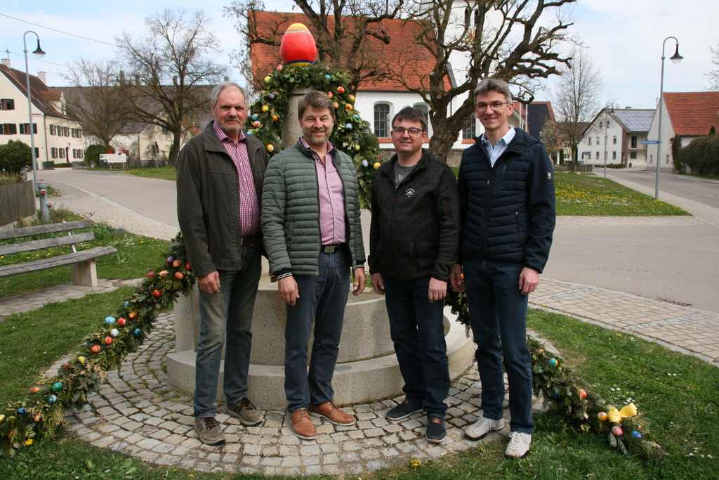 Gruppenfoto der Kirchenverwaltung Pessenburgheim